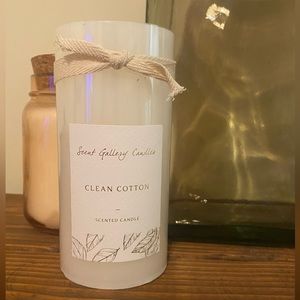 Clean cotton candle